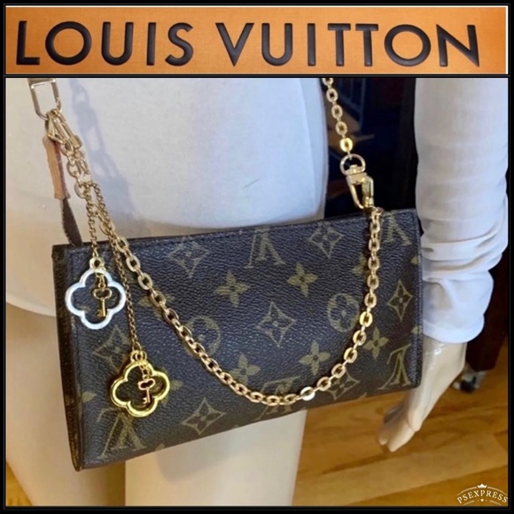 🚫SOLD🚫LV POUCH GM FAB SUPER ATTRACTIVE 7.85”x4.25 😍🔥😍 - Picture 2 of 15